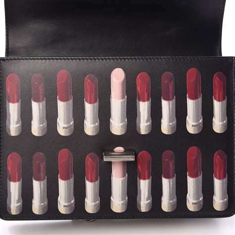 prada lipstick print.